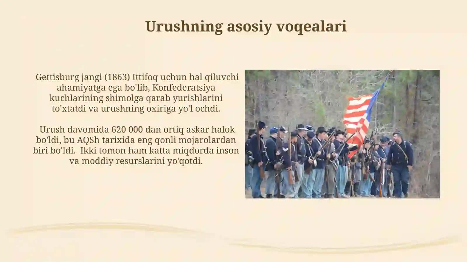 1800-1870-yillarda AQSH: Fuqarolar urushi 4