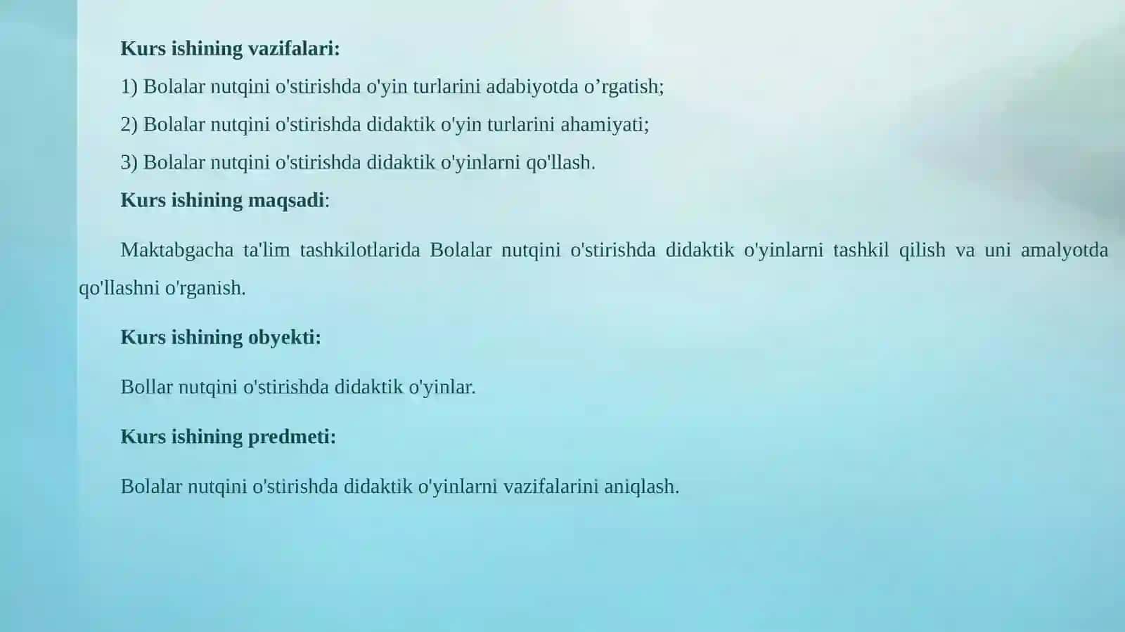 Bolalar nutqini o'stirish didaktik o'yinlarni tashkil qilish 4