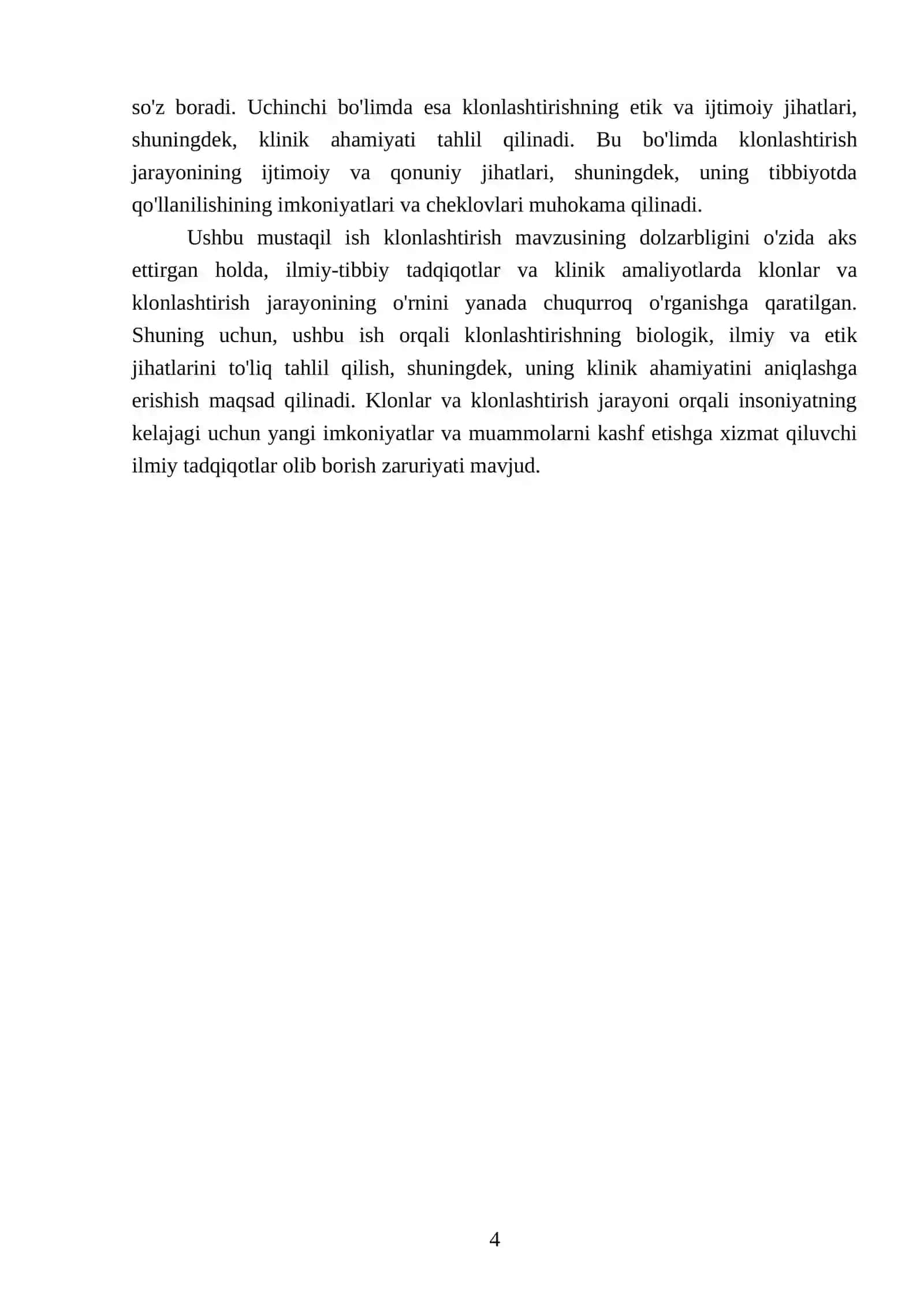 Klonlar, klonlashtirish, klinik ahamiyati 4