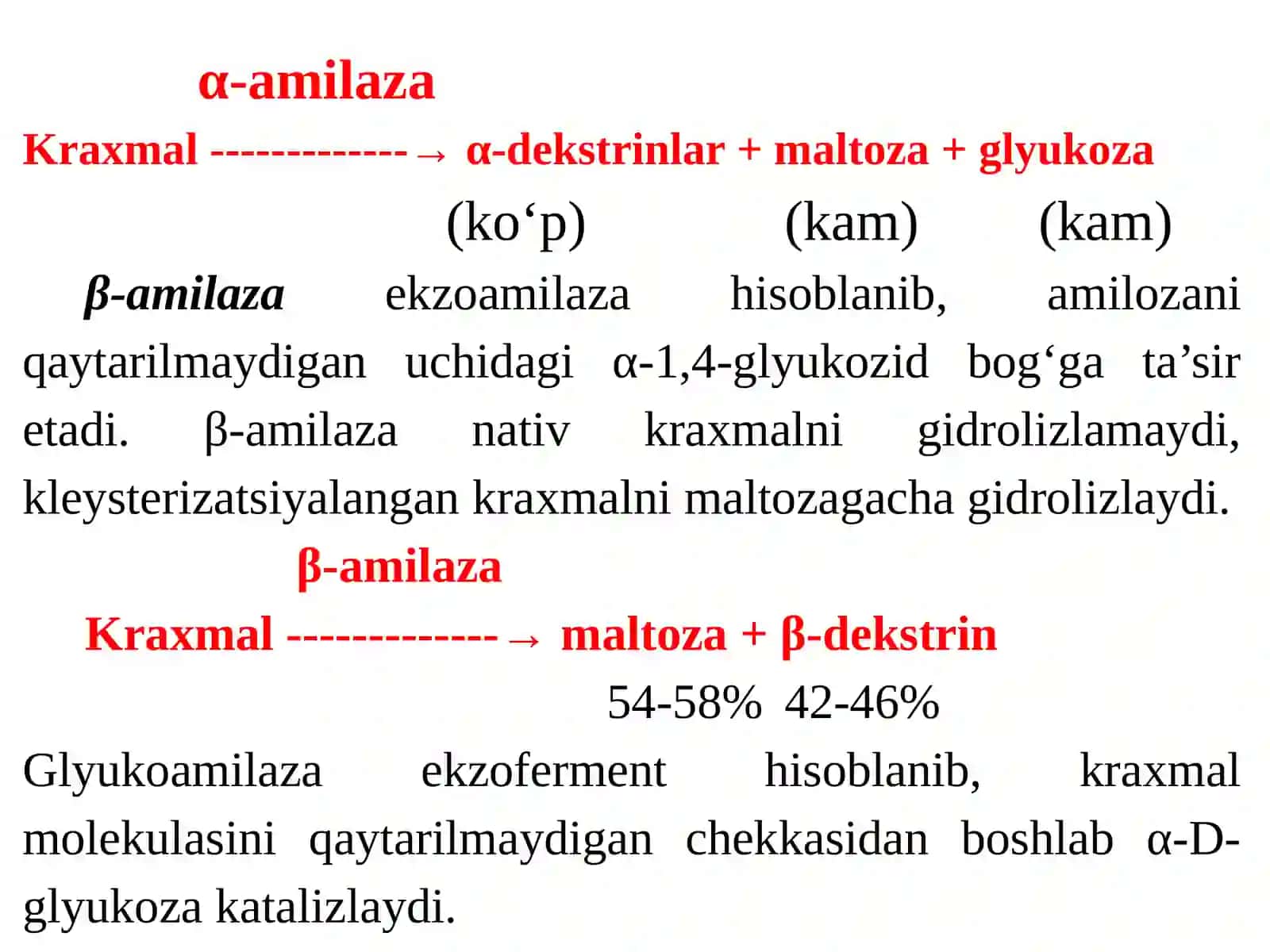 Oziq-ovqat mahsulotlari ishlab chiqarishda uglevodlarning o‘zgarishi va texnologik ahamiyati 4