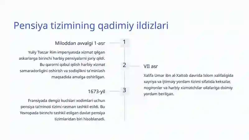 Pensiya Tizimi Islohoti: O'zbekistonning Kelajagi 4