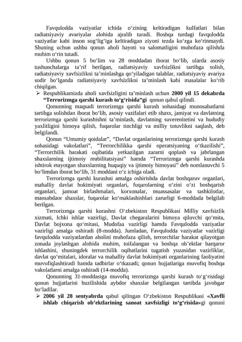 Fuqarolarni FVlardan muhofaza qilishning qonunlari 4