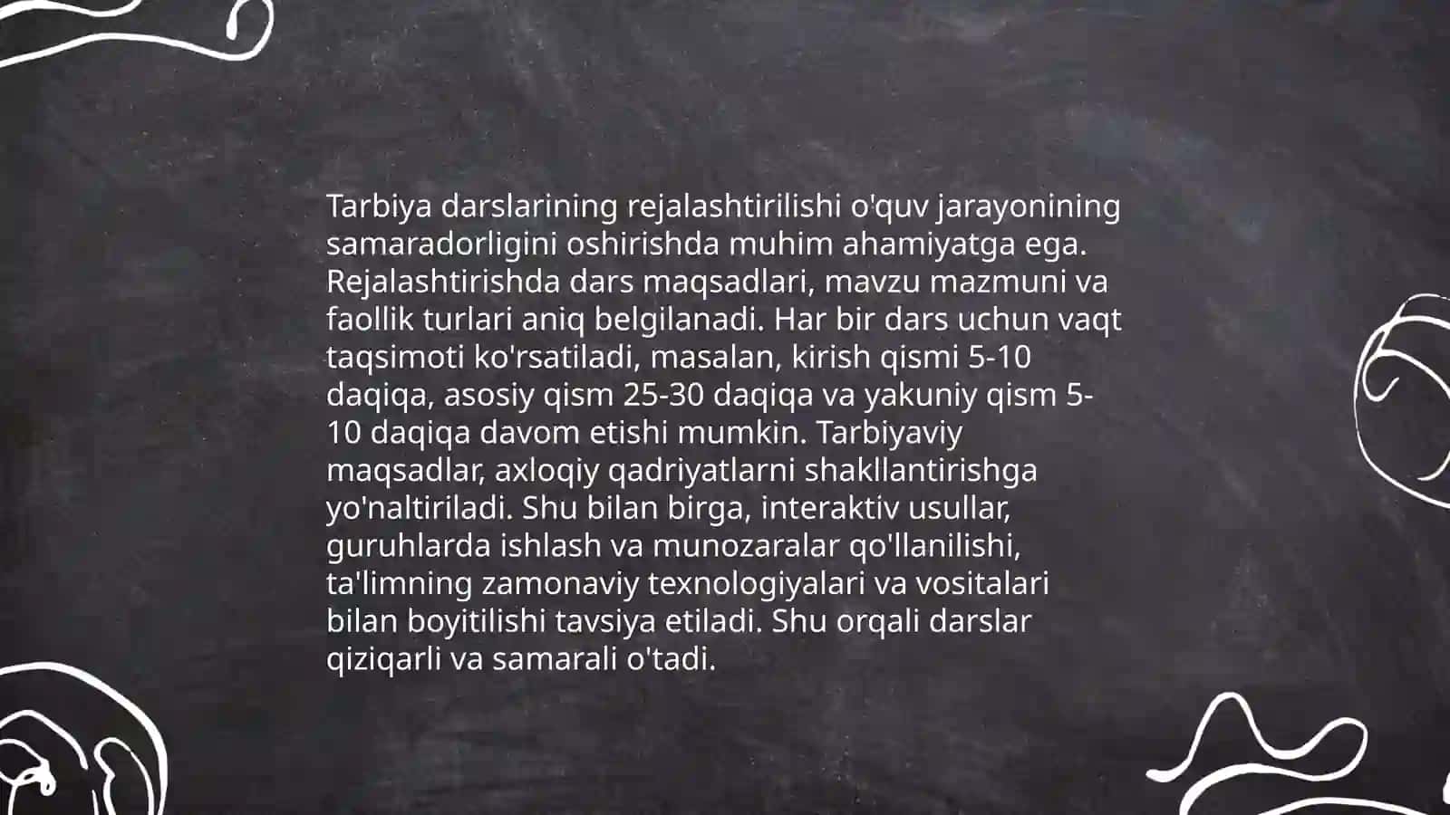 6-sinf Tarbiya fanini o'qitish uslubiyoti. 7-sinf Tarbiya fanini o'qitish uslubiyoti 4