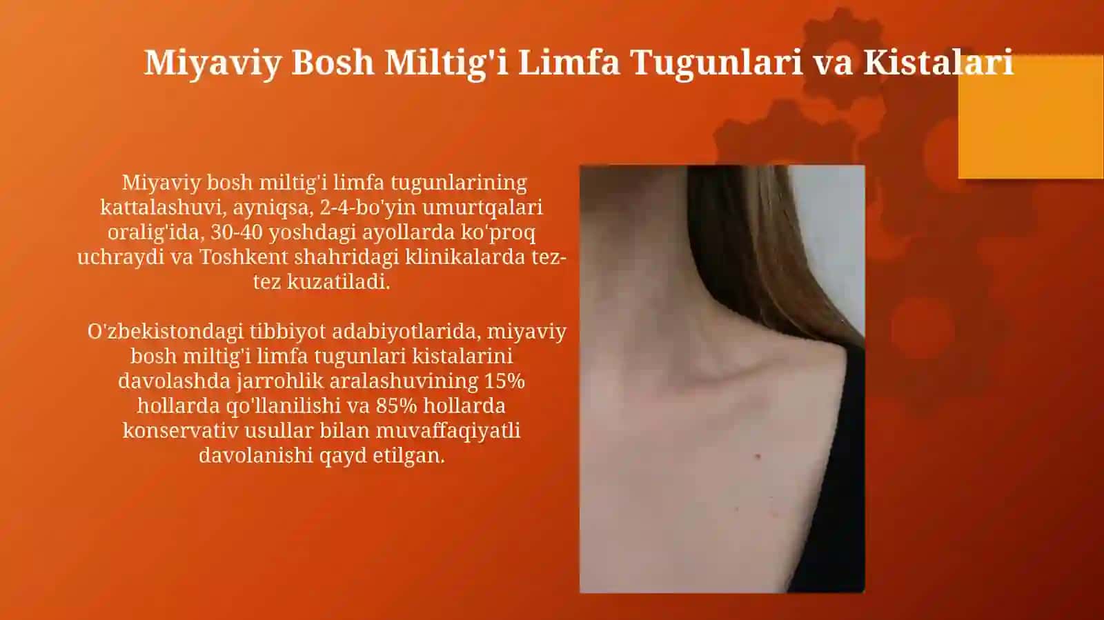 O'rta bo'yin limfa tugunlari va kistalari 4
