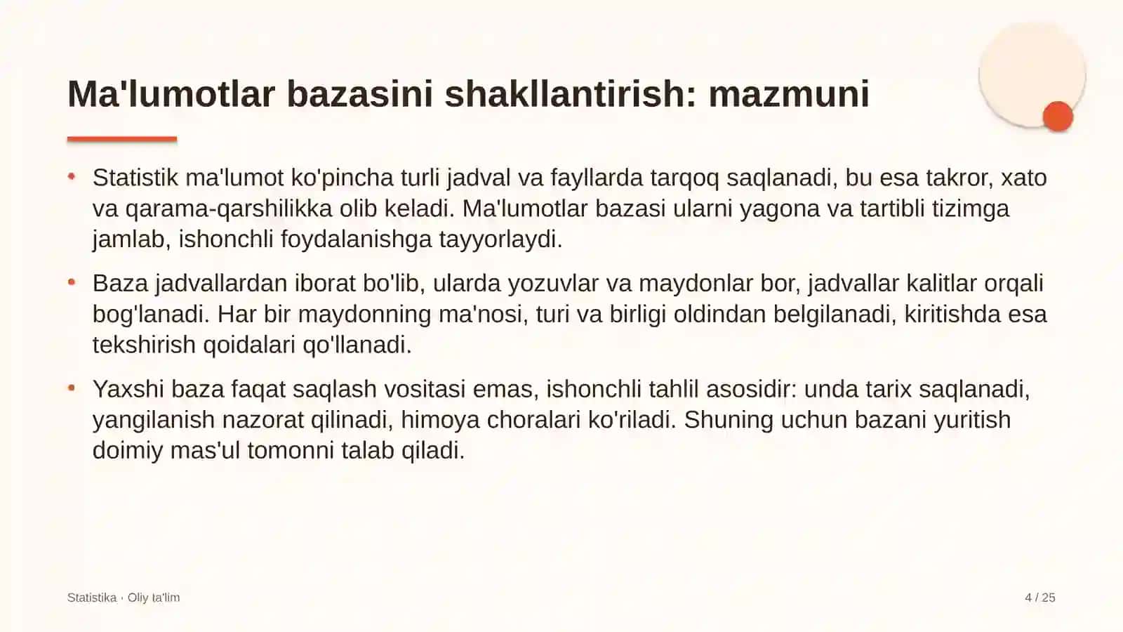 sayyohlik agentliklarida ma'lumotlar bazasini shakllantirish 6368 4