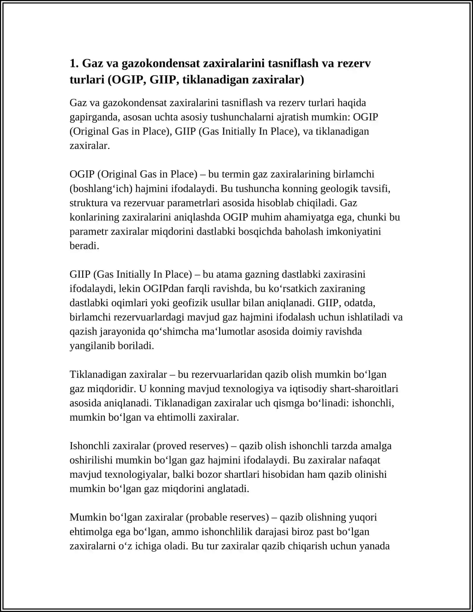 GAZ VA GAZOKONDENSAT KONLARIDAGI GAZ VA KONDENSAT ZAHIRALARINI HISOBLASHMETODLARI 4