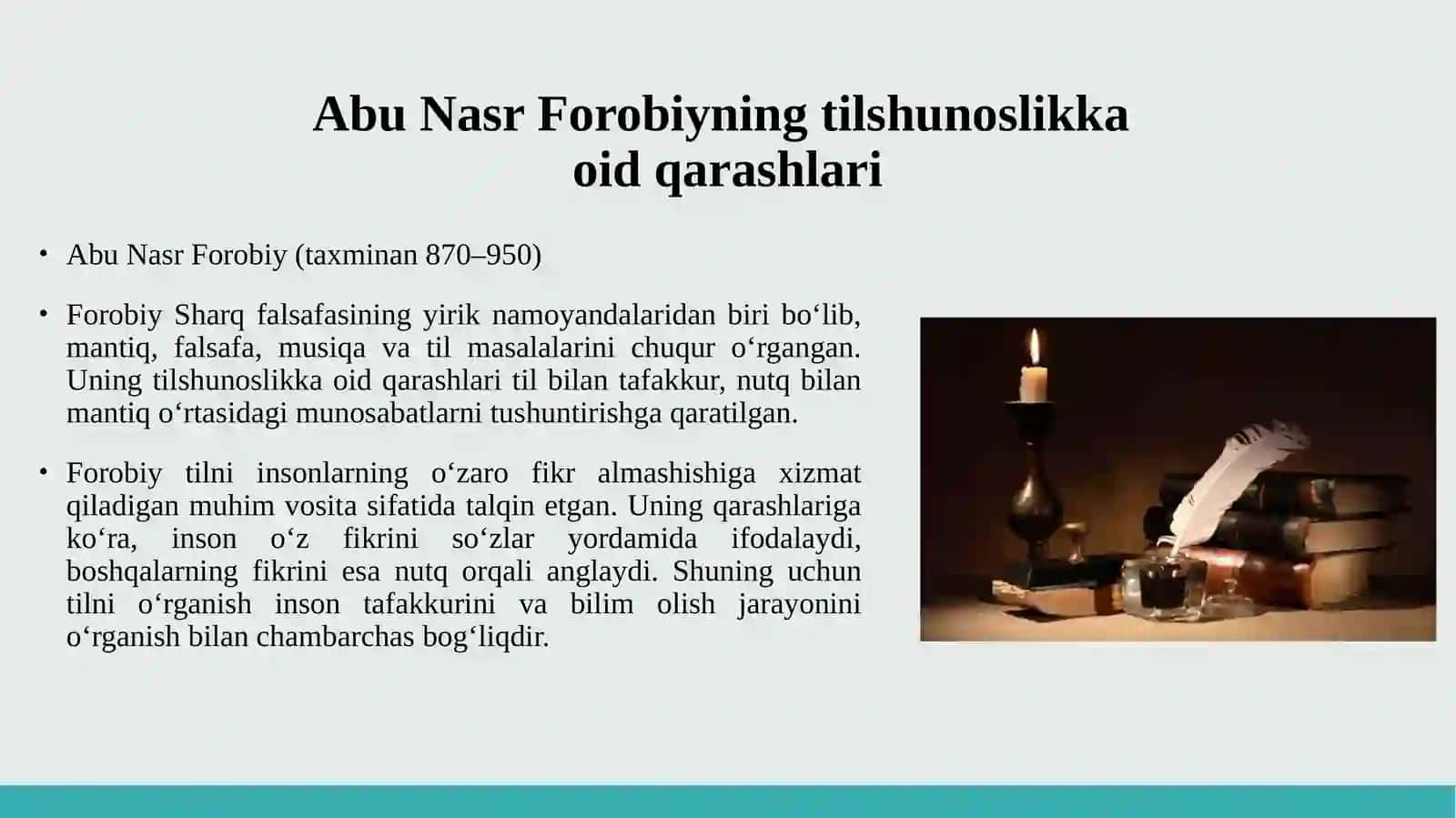 Qomusiy olimlarning tilshunoslikka oid qarashlari 4