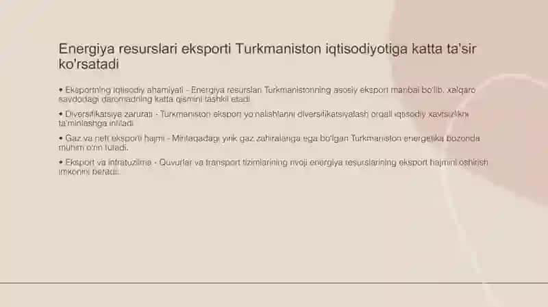 Turkmaniston sanoati 4