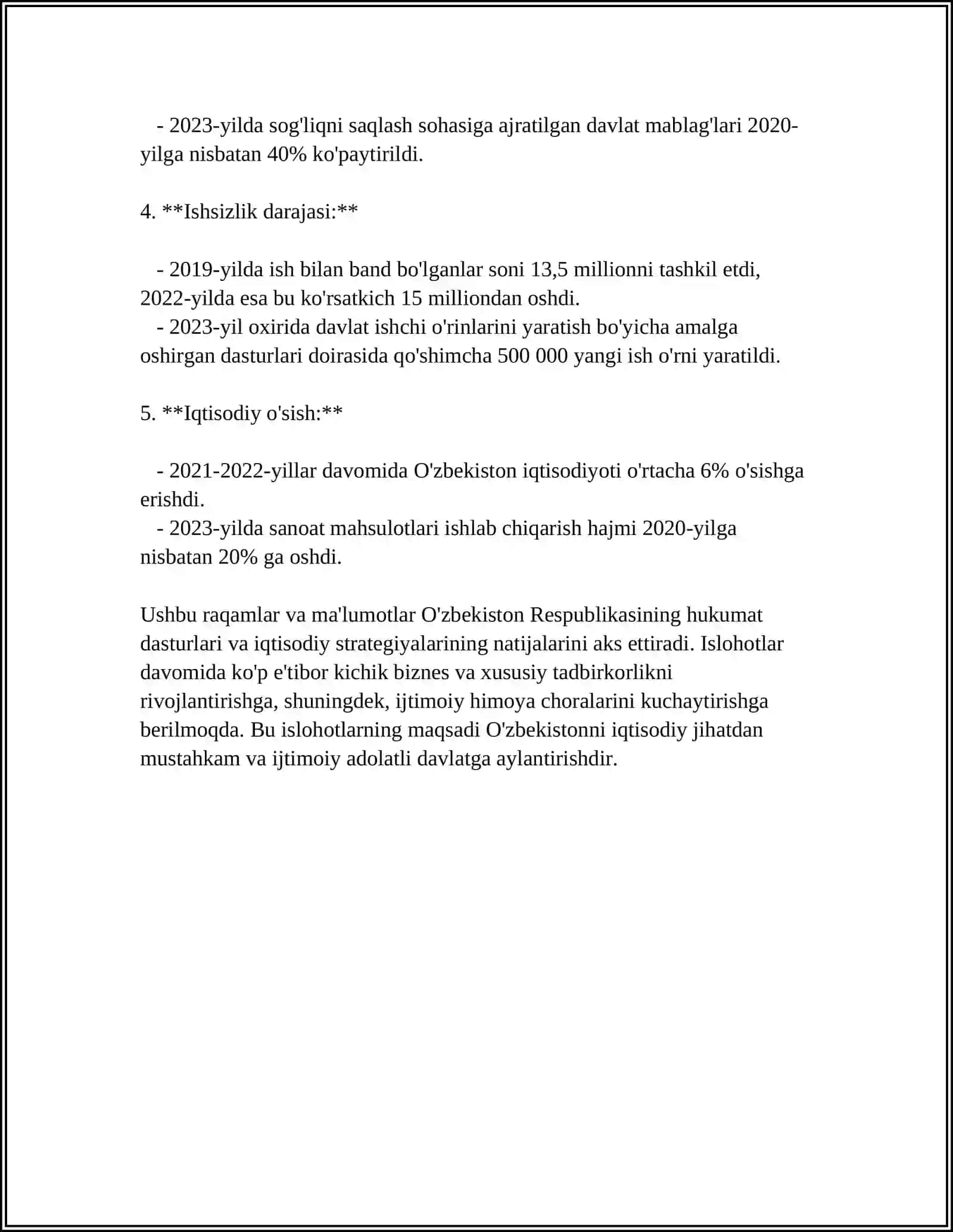 O'ZBEKISTONDA BOSHQARUV TIZIMINI ISLOH QILISH YO'NALISHLARI 4
