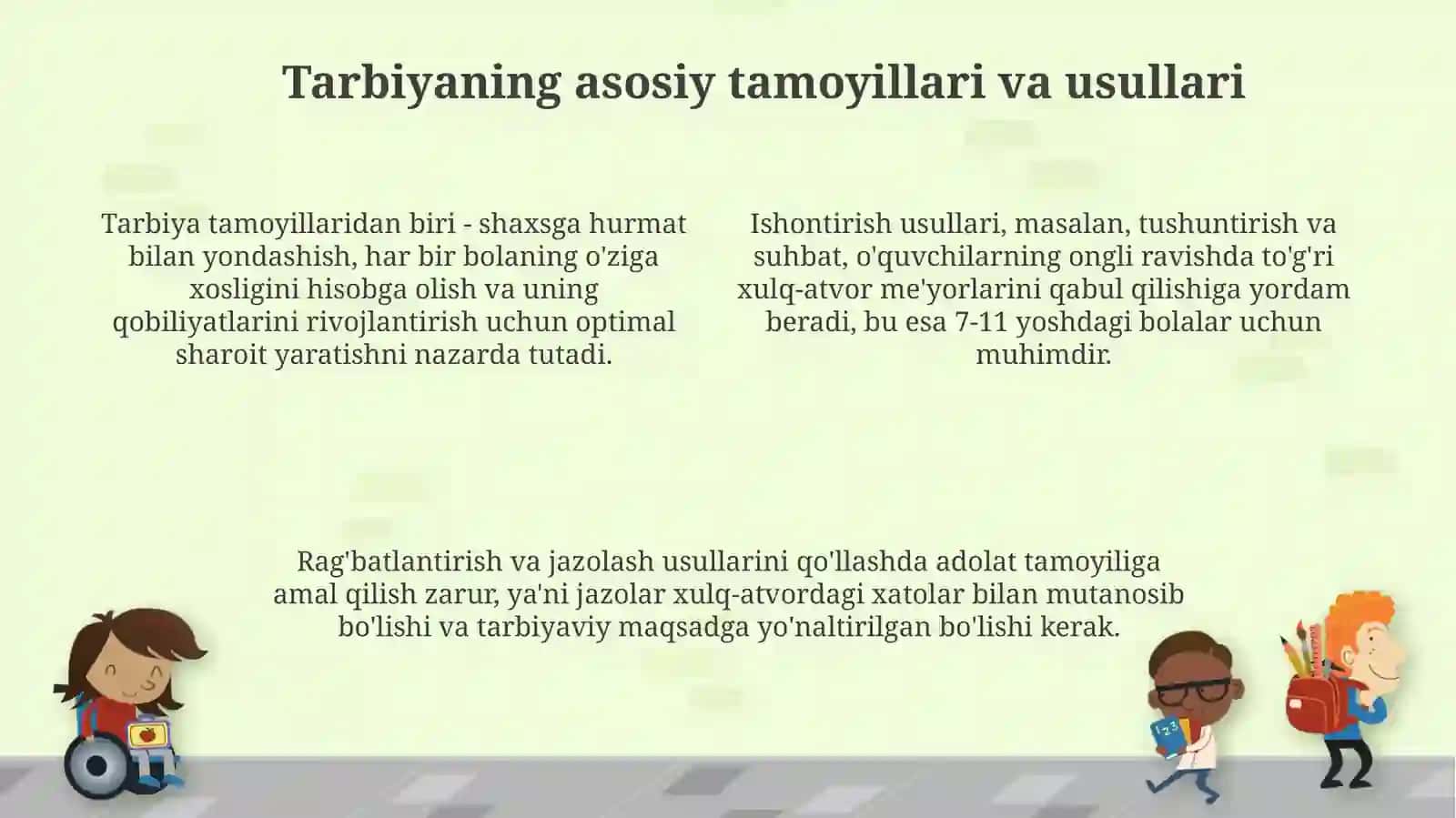 Boshlangʻichta'limdatarbiyaningumumiymetodlari 4