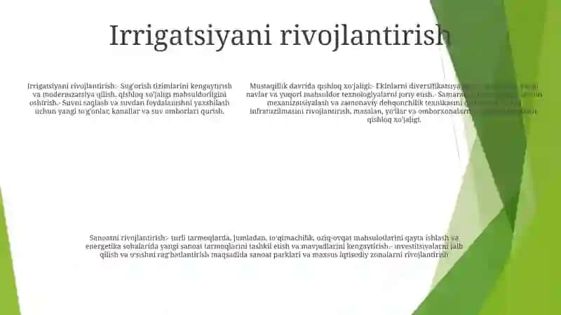 Mexanizatsiya va Qishloq xo'jaligi mahsuldorligi 4