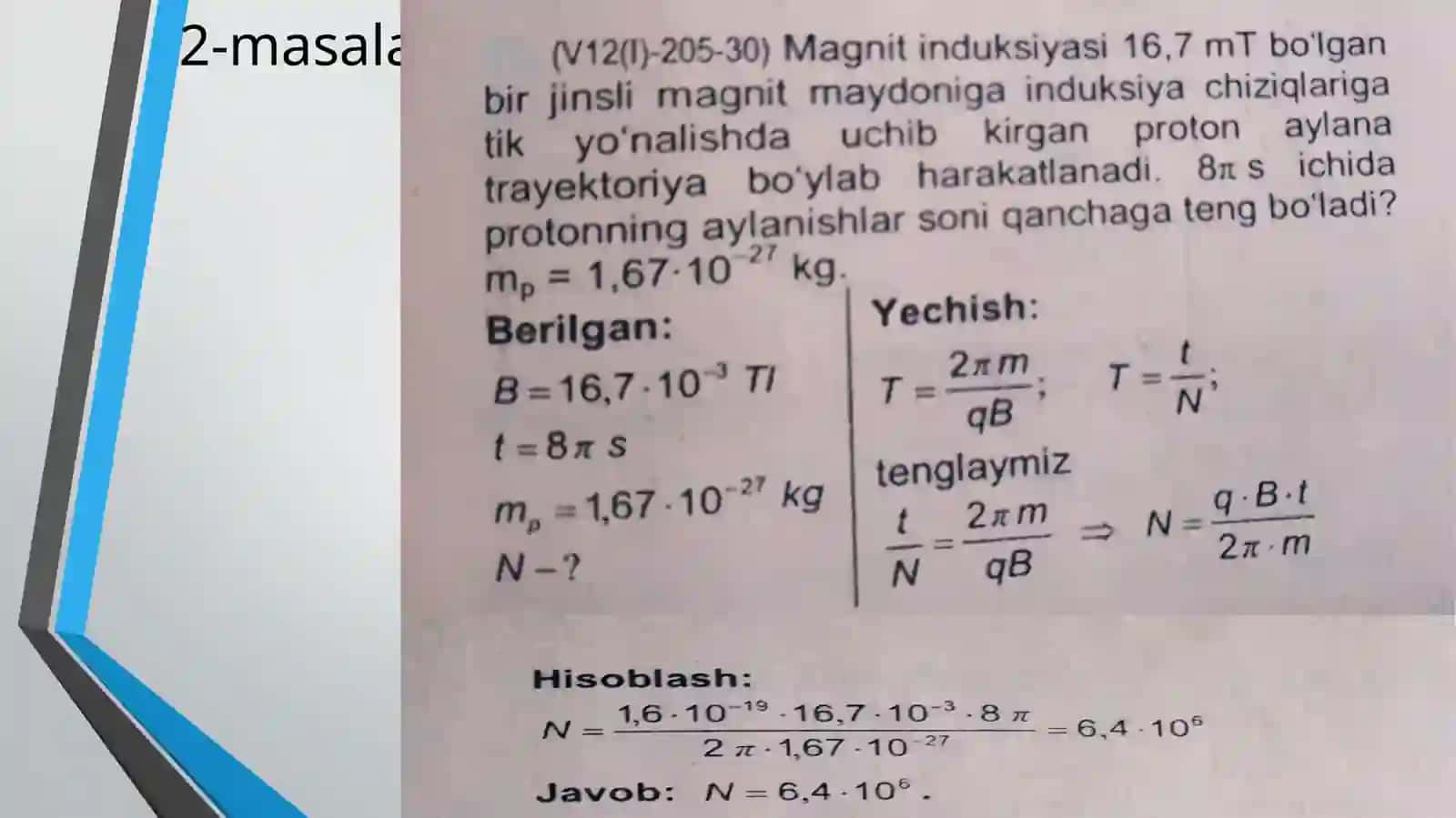 Siklotron gadoirmasalalary e chish 4