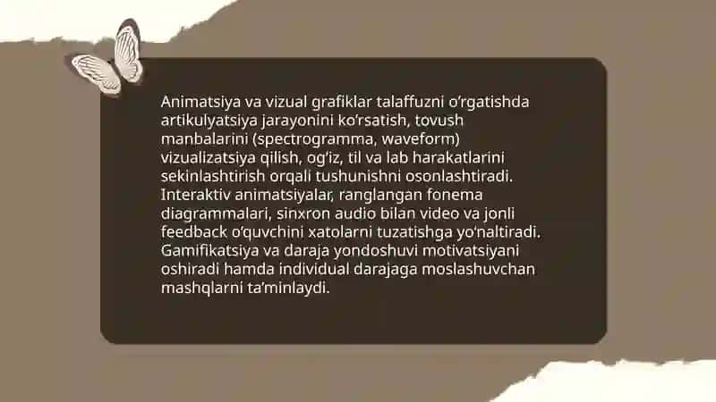 Fonetik mavzularni o’rganishda kreativ metod va usullardan foydalanish 4