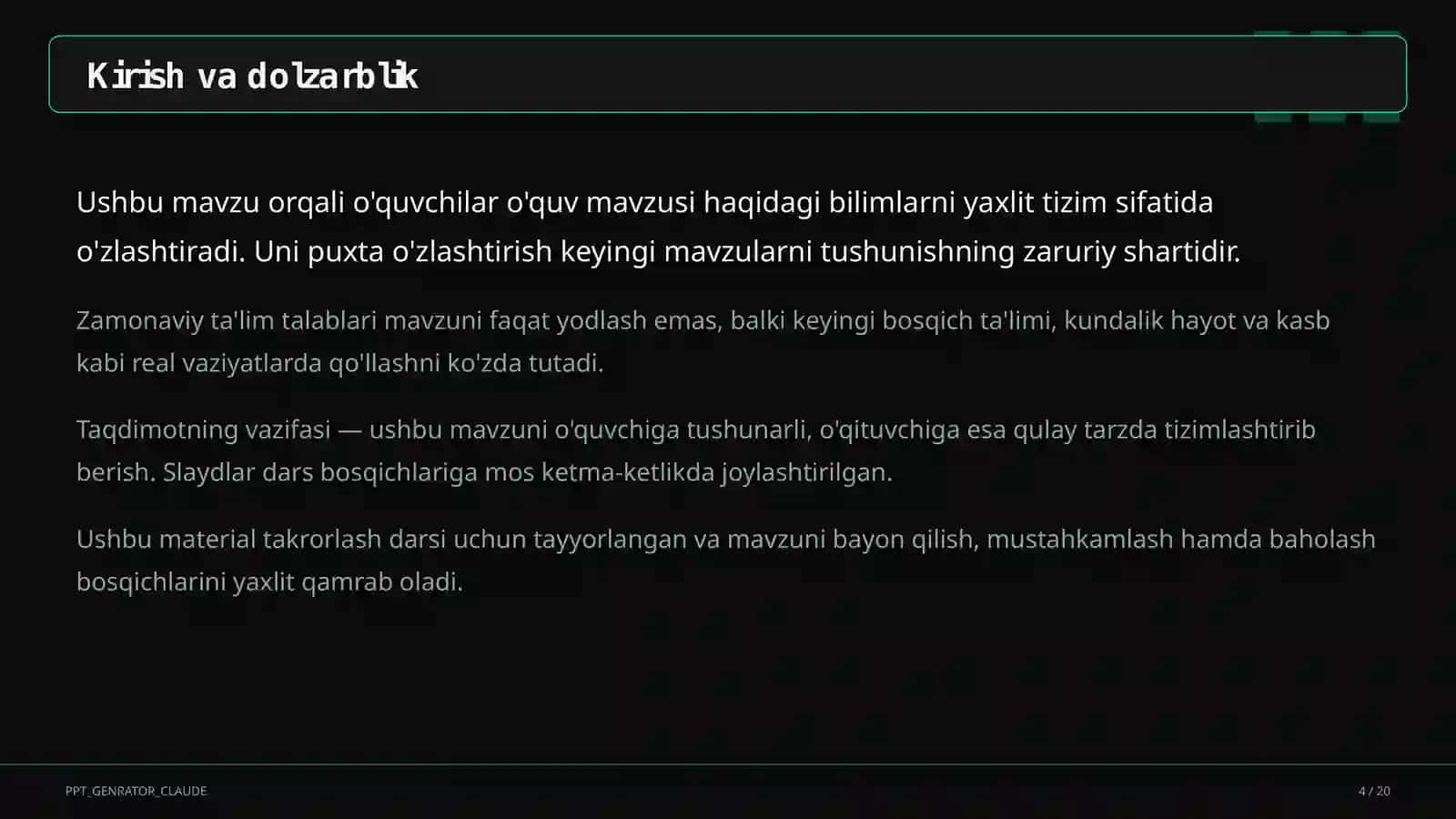 O'quvchilarning ruhiy salomatligi: stress va imtihon xavotirini kamaytirish 4