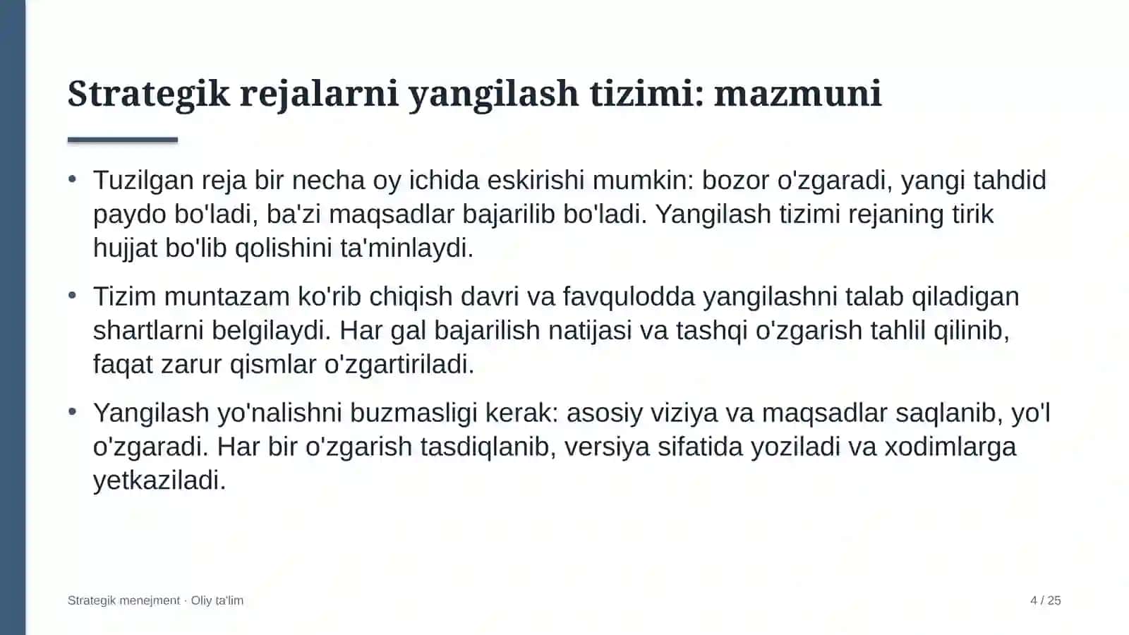 Bioenergetikada strategik rejalarni yangilash tizimi 4