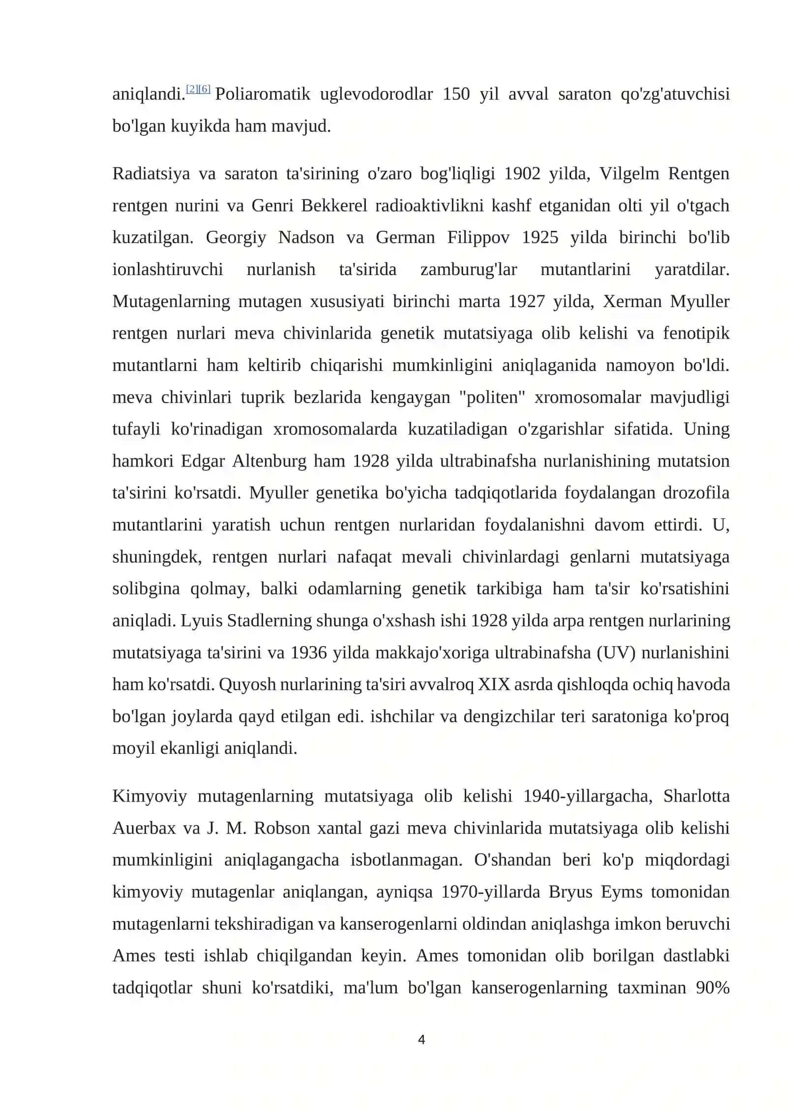 Mutatsion omillar va ularning genetik apparatga ta'siri 4