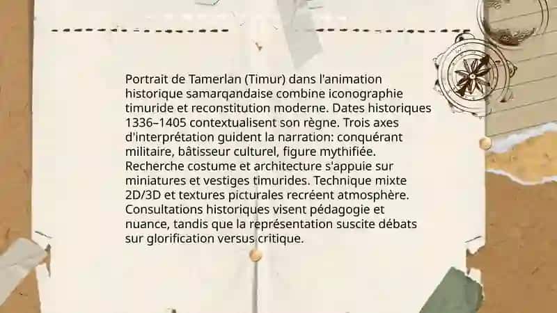 Les dessins animés historiques de Samarcande 4