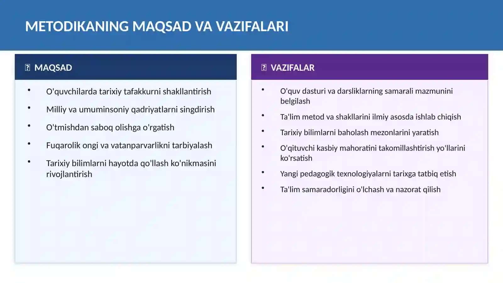 TARIX O'QITISH METODIKASI 4