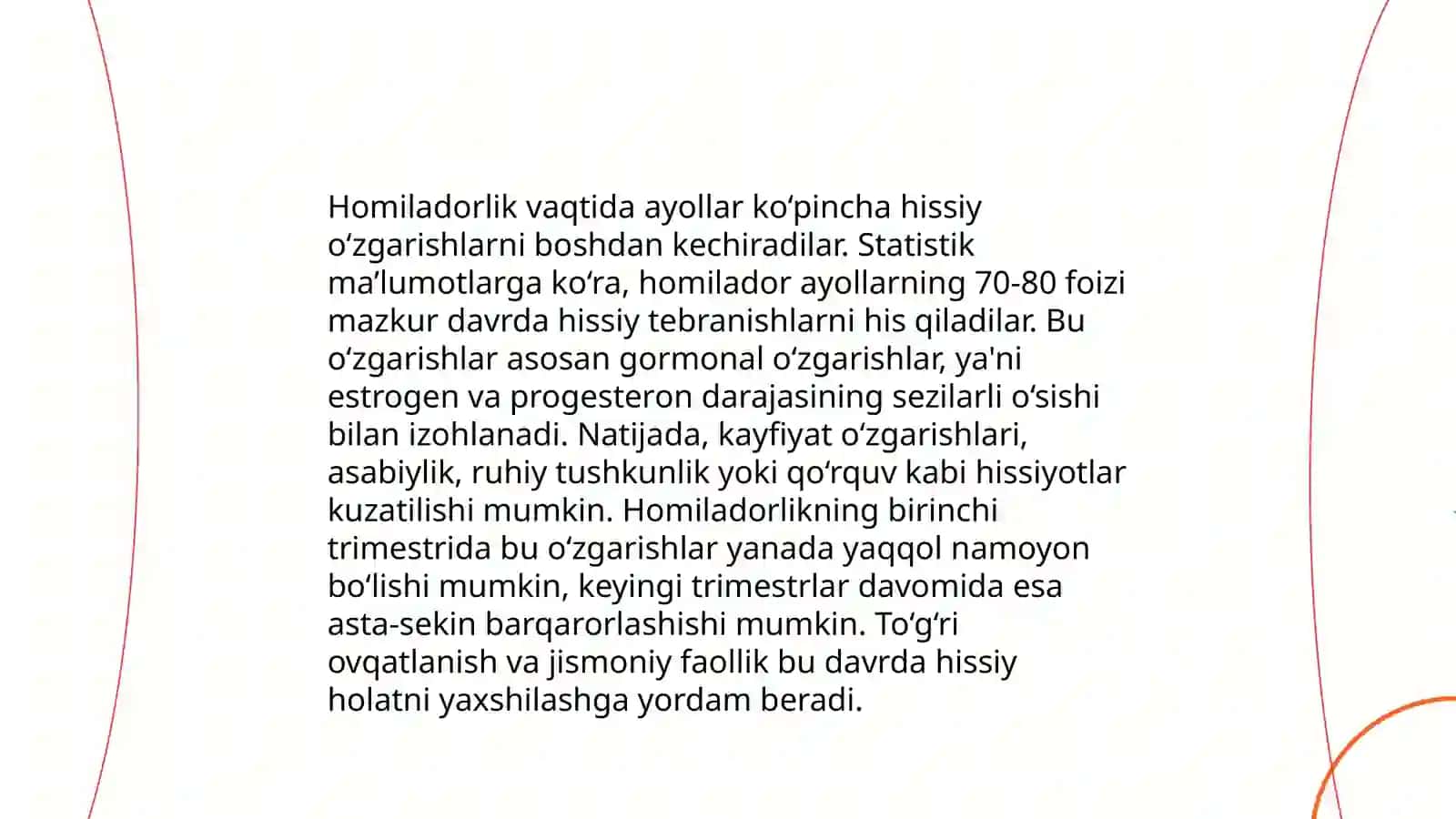 Bolaning ona qornidagi va boshlang'ich 1va 2-oylaridagi psixologik xususiyatlari 4