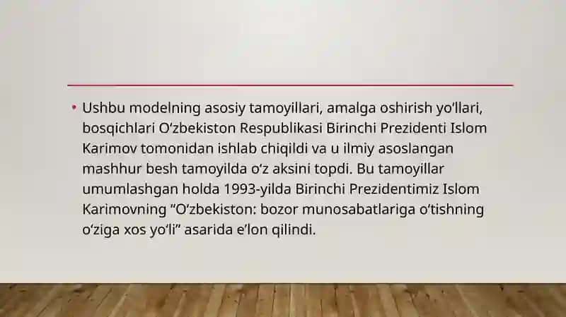 O‘zbekiston Respublikasida bozor munosabatlarining shakllanishi 4