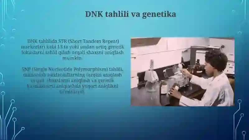 Kriminalistika sohalarida kimyoning tutgan o'rni 4