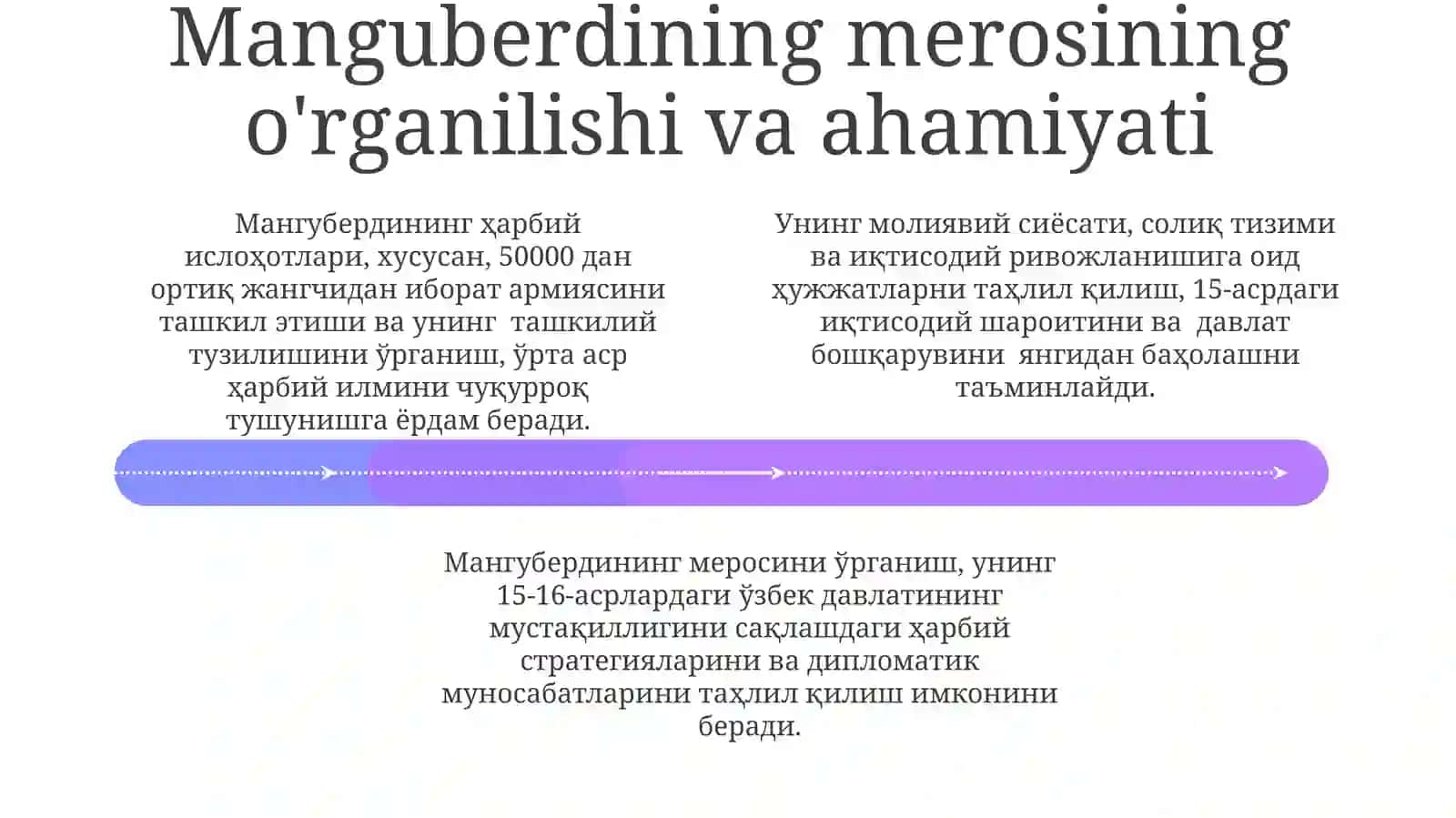 Buyuk allomaning jahon civilizatsiyasiga qo'shgan hissasi Jaloliddin Manguberdi Vatan himoyachilari 4