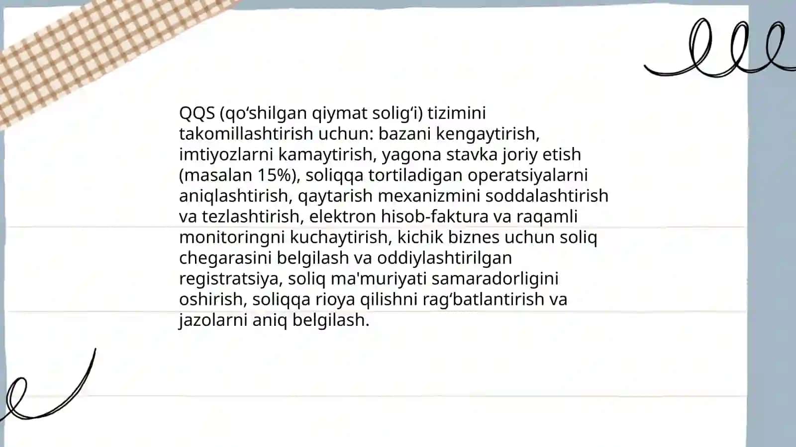 Budjet va soliq tizimini takomillashtirish masalalari 4