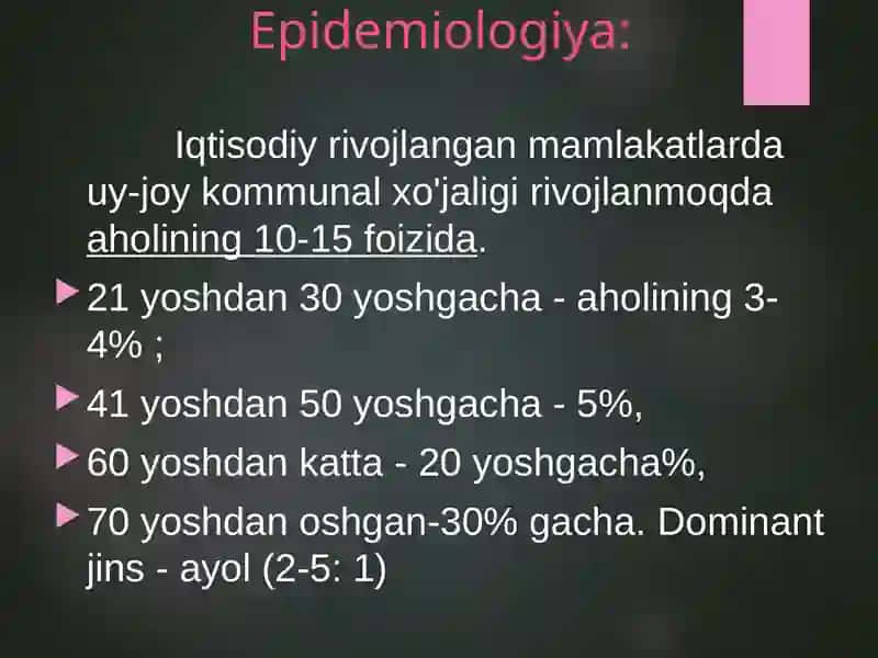 O'T-TOSH KASALLIGI 4