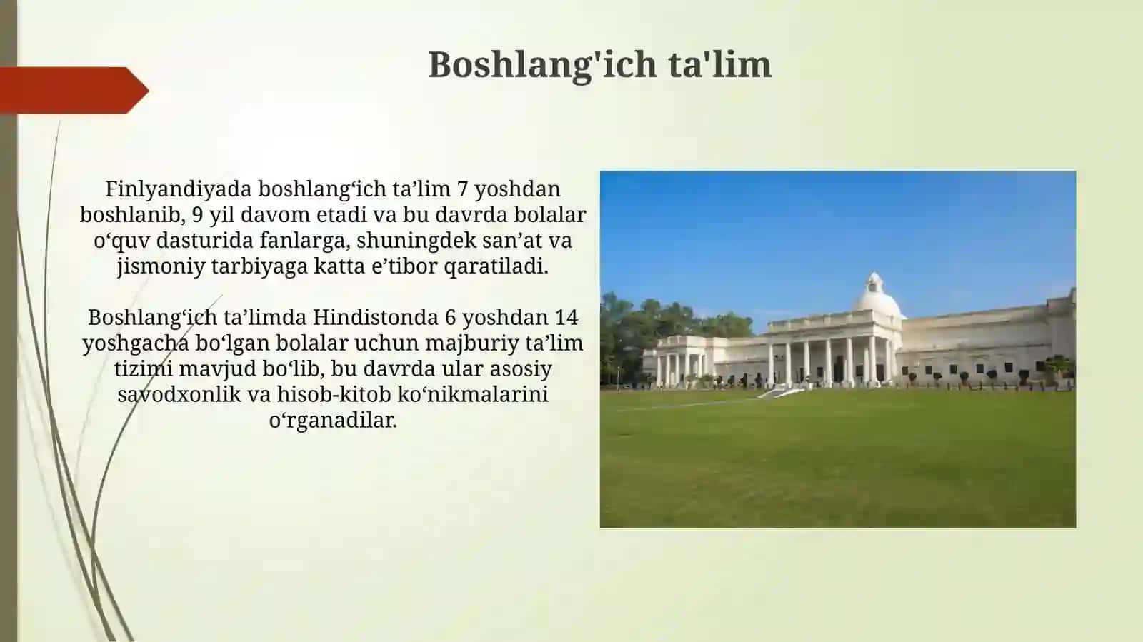 Hindiston va Finlyandiya davlatlari talim tizimlari 4