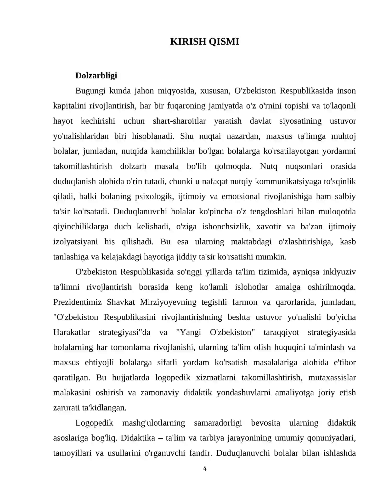 Duduqlanuvchi bolalar bilan olib boriladigan logopedik mashg’ulotlarning didaktik asoslari 4