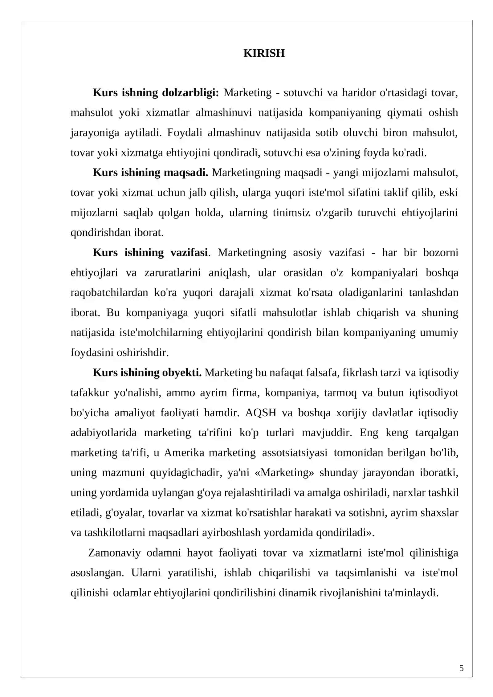 MARKETING VA UNING ASOSIY VAZIFALARI 4