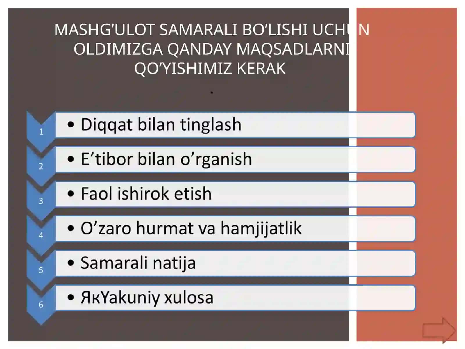 XUSH KELIBSIZTRENER: SAYYORA SULAYMANOVA 4