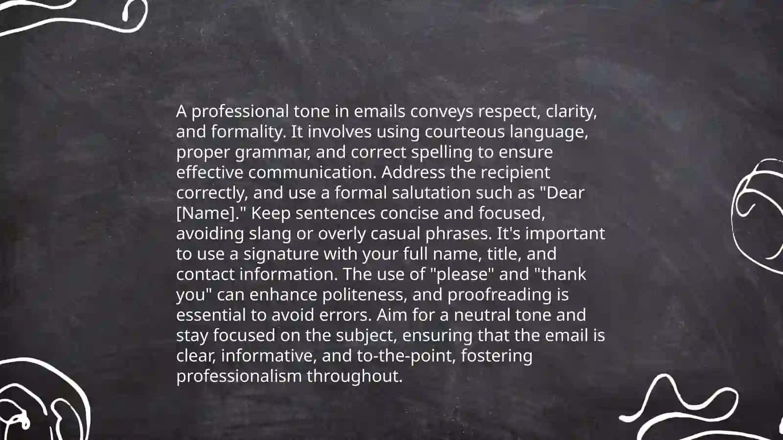 Email Etiquette 4