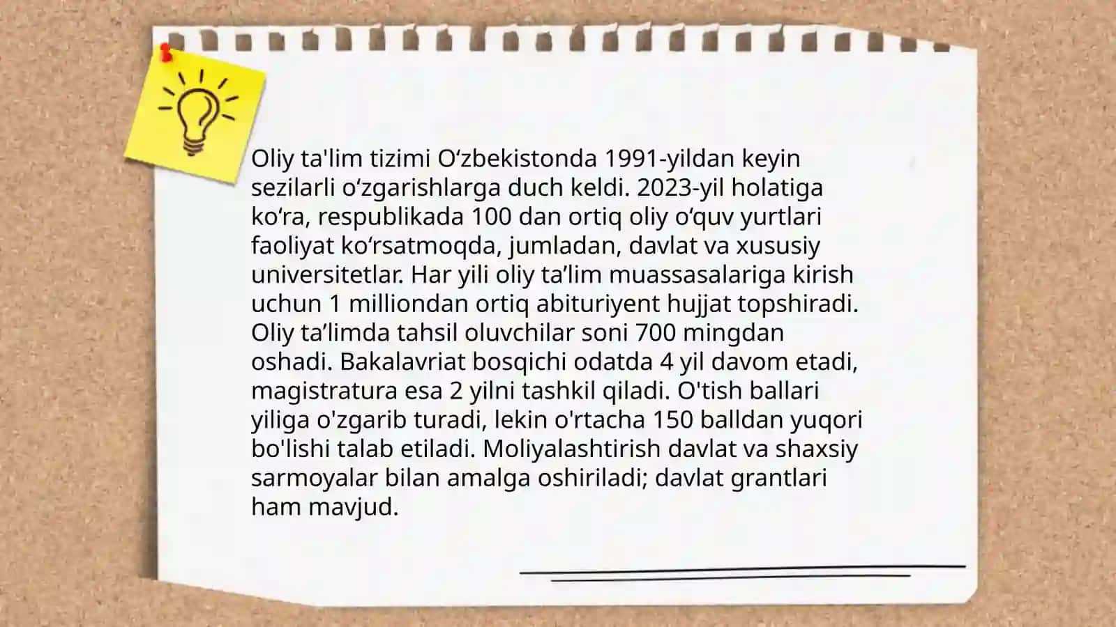 Ta'lim to'g'risidagi qonun 4