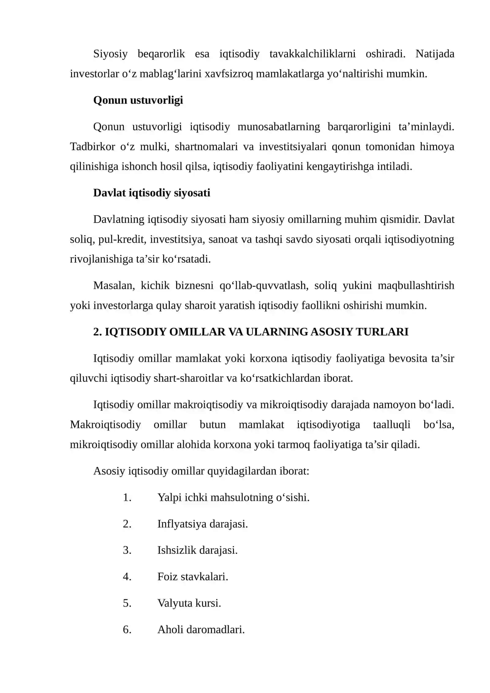 SIYOSIY VA IQTISODIY OMILLARNI TAHLIL QILISH 4