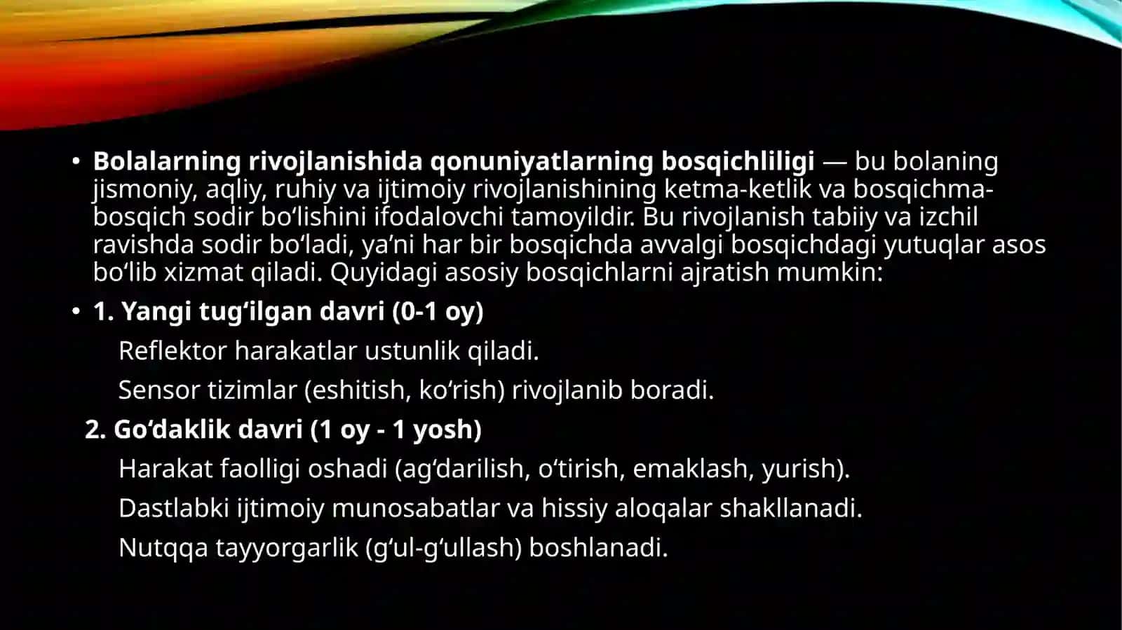 Rivojlanish qonuniyatlari 4