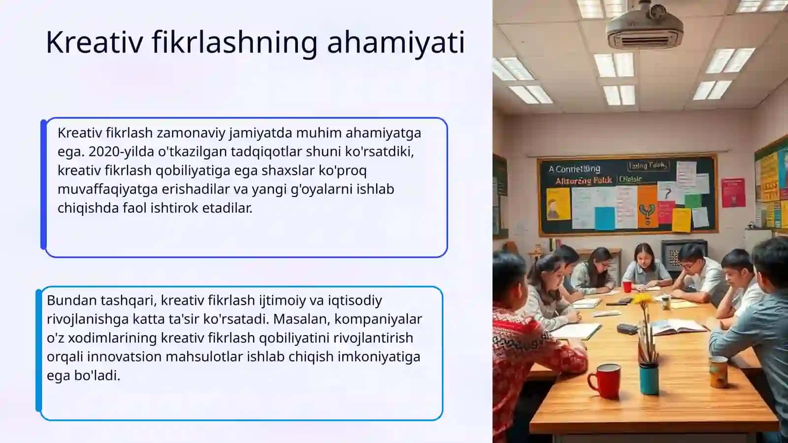 Kreativ fikrlash va uning rivojlantirish yoʻllari 4