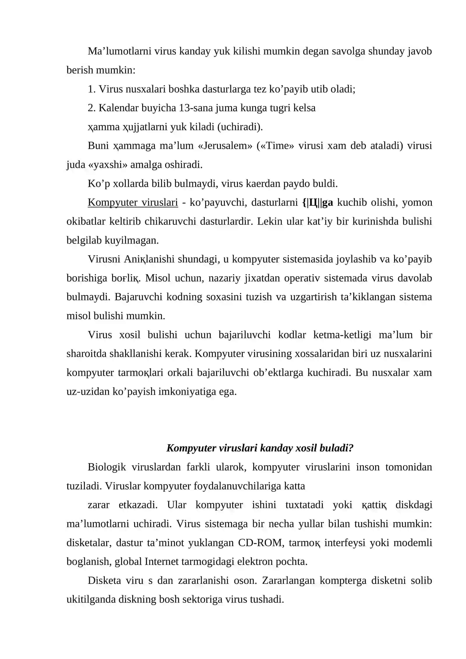 Kompyuter viruslari 4