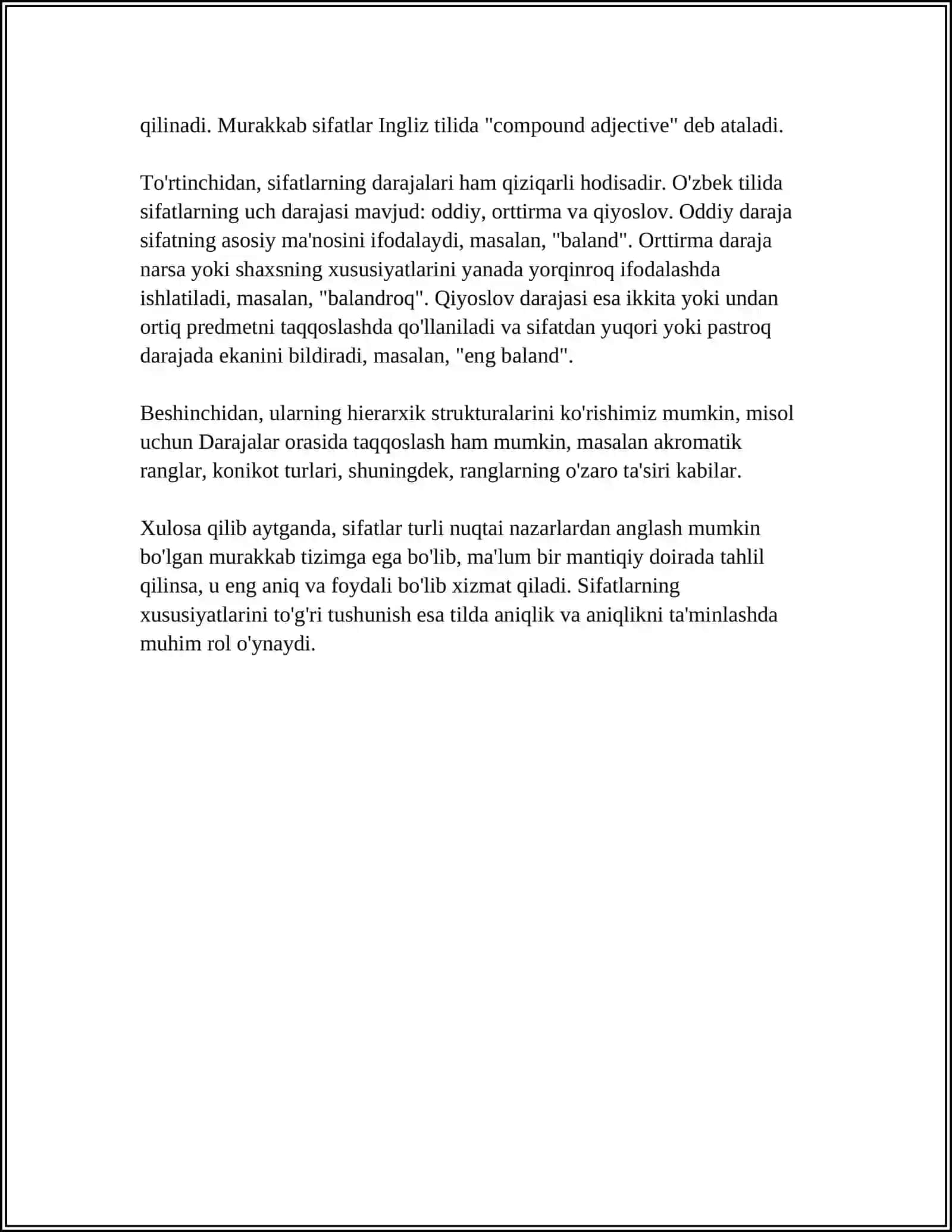 ADJECTIV 4