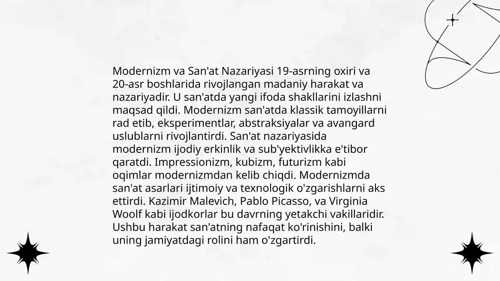 Modernizm 4