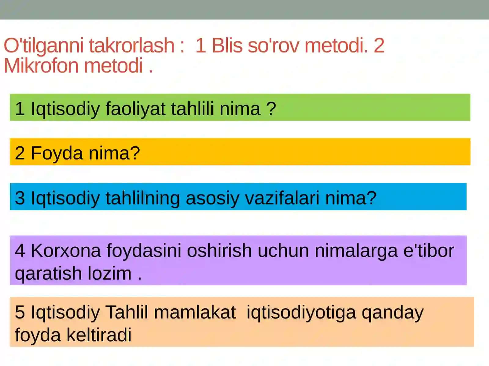 Firmaniboshqarish - menejment mavzusini 5E modeli asosida o'qitish usullari 4
