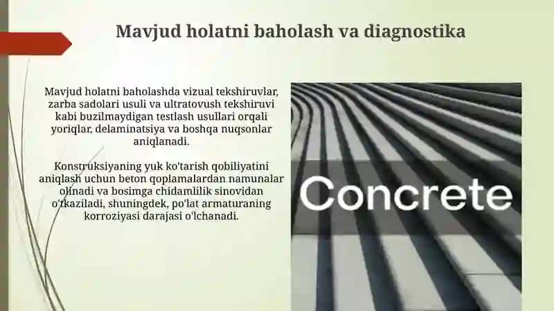 Temir-beton va tosh konstruksiyalarni kuchaytirishni loyihalash 4