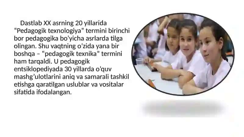 O’quv jarayonini tashkil etishda zamonaviy pedagogik texnologiyalar 4