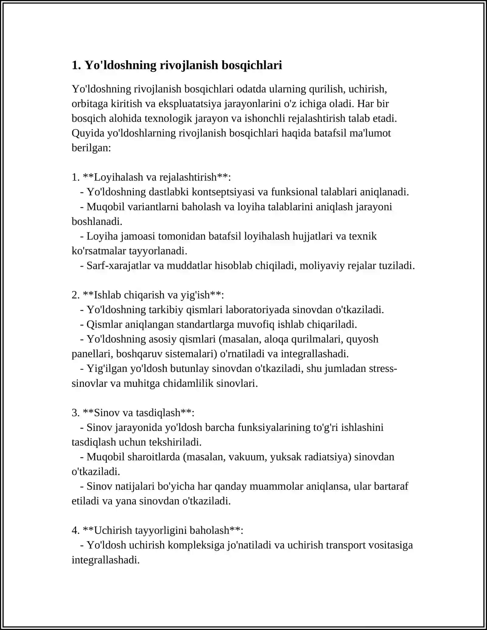 YO'LDOSHNING RIVOJLANISHI.YO'LDOSHNI SHAKLLANISHIDA HORIONNING AHAMIYATI.GEMATO-PLATSENTAR TO'SIQNING TUZILISHI VA VAZIFASI.ONA-HOMILA TIZIMI 4