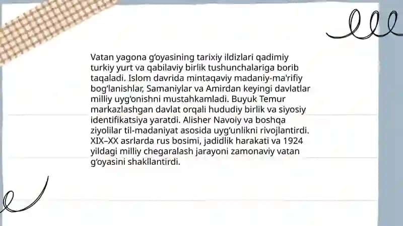 Vatan yagona 4