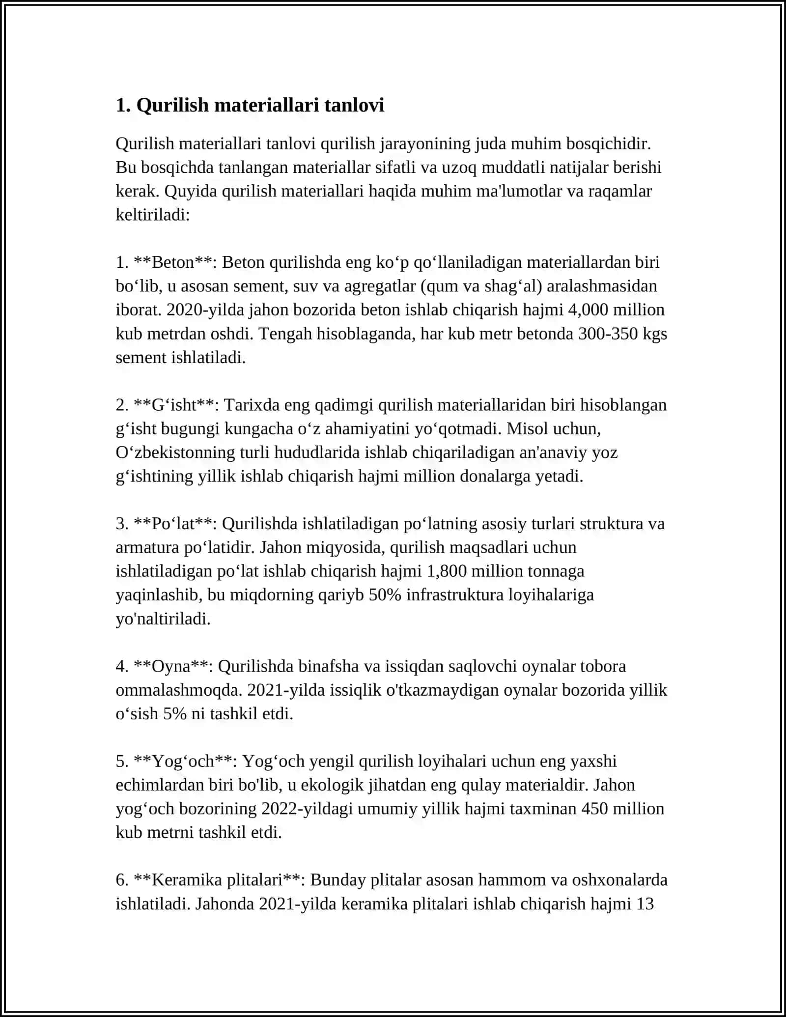 QAYTA QURISH LOYIHALARINING XUSUSIYATLARI 4