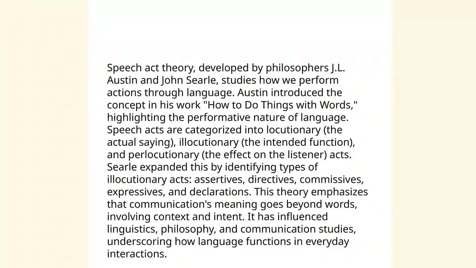 Conversational features of spoken discourse 4