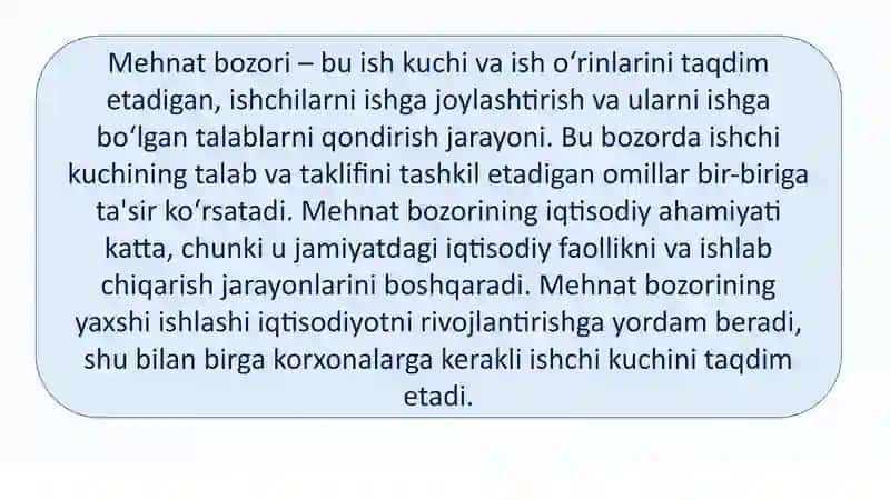Mehnat bozori va korxonalarda mehnat resurlaridan foydalanish 4