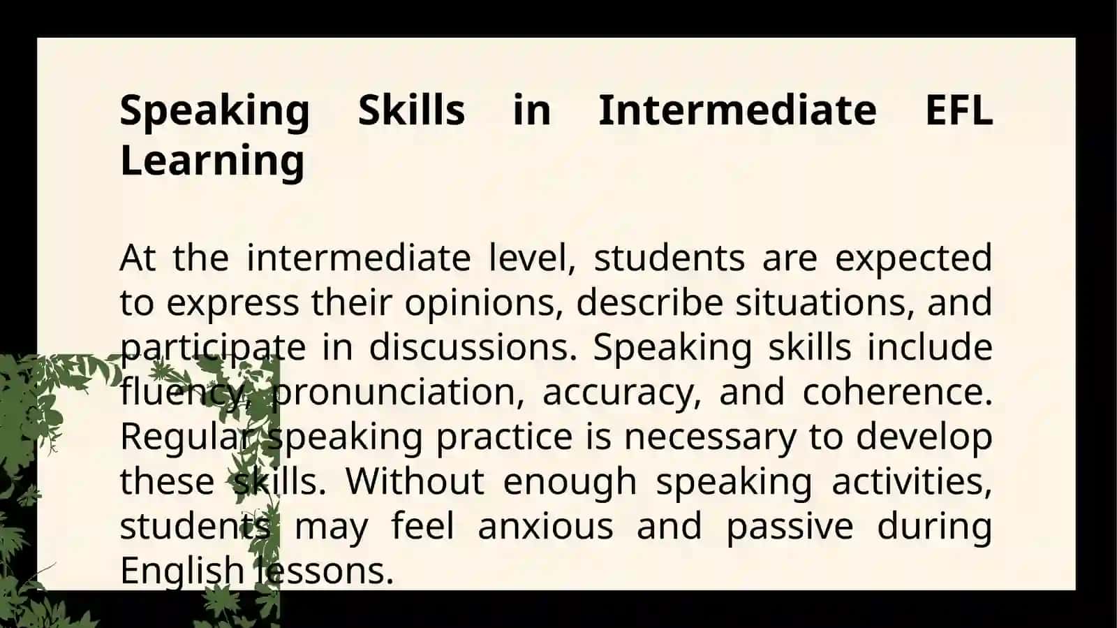 Using Padlet for Teaching Speaking Skills for Intermediate EFL Students 4