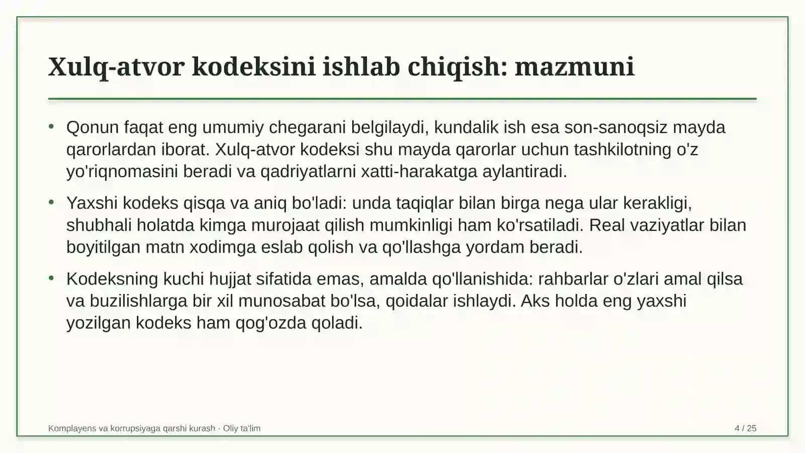 Tog' turizmida xulq-atvor kodeksini ishlab chiqish 4